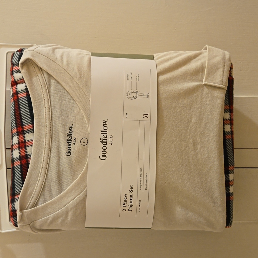 NWT Goodfellow & Co 2Pc mens pajama set Sz XL